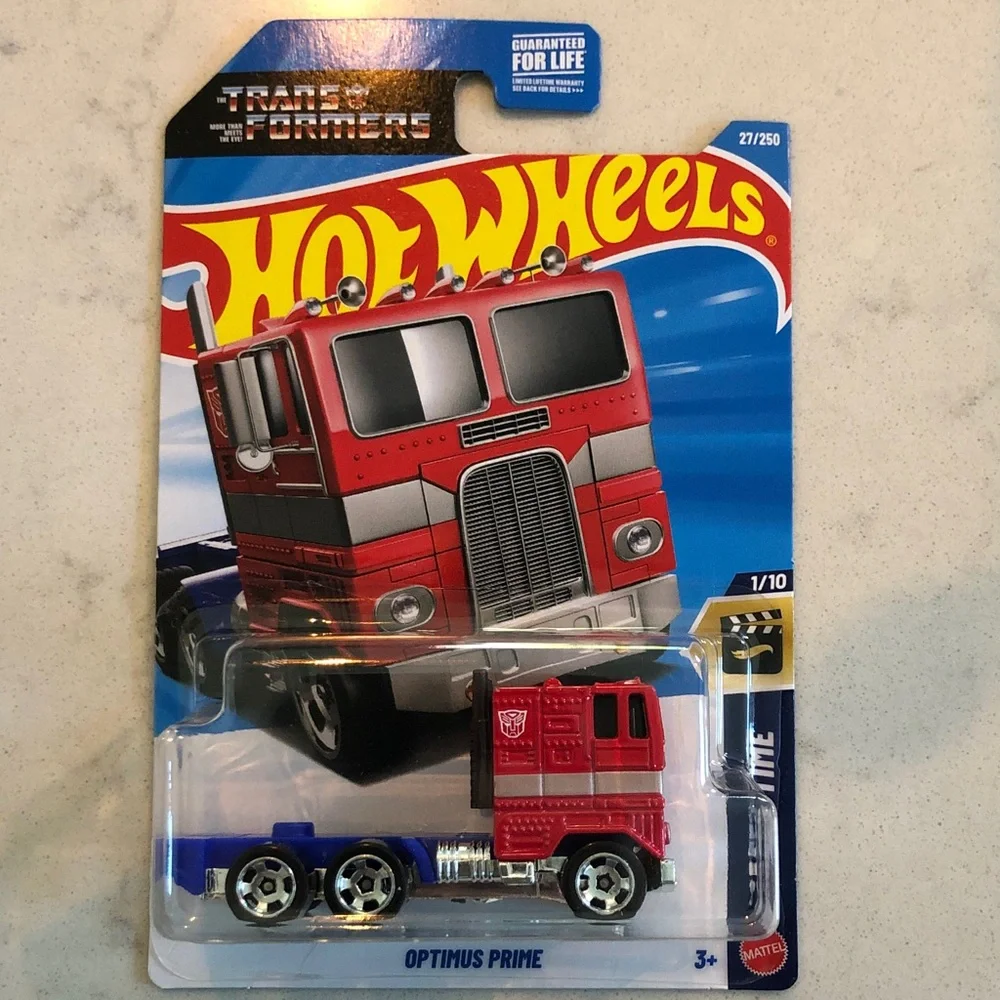Mattel Hot Wheels Transformers Optimus Prime Truck